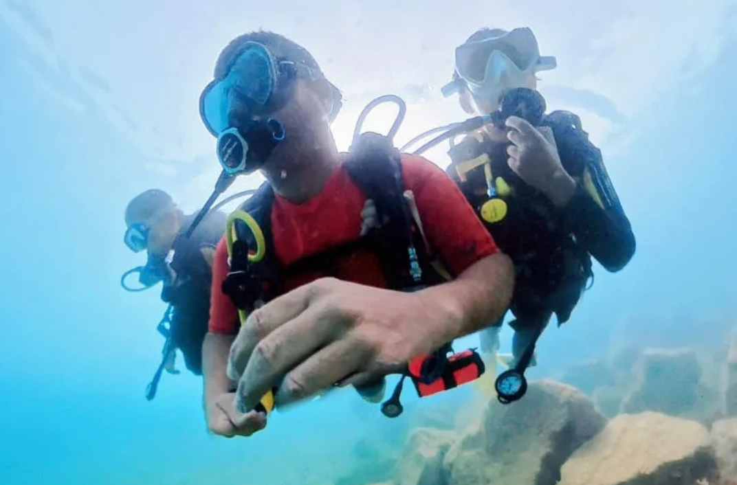 Bautizo de buceo en Tenerife